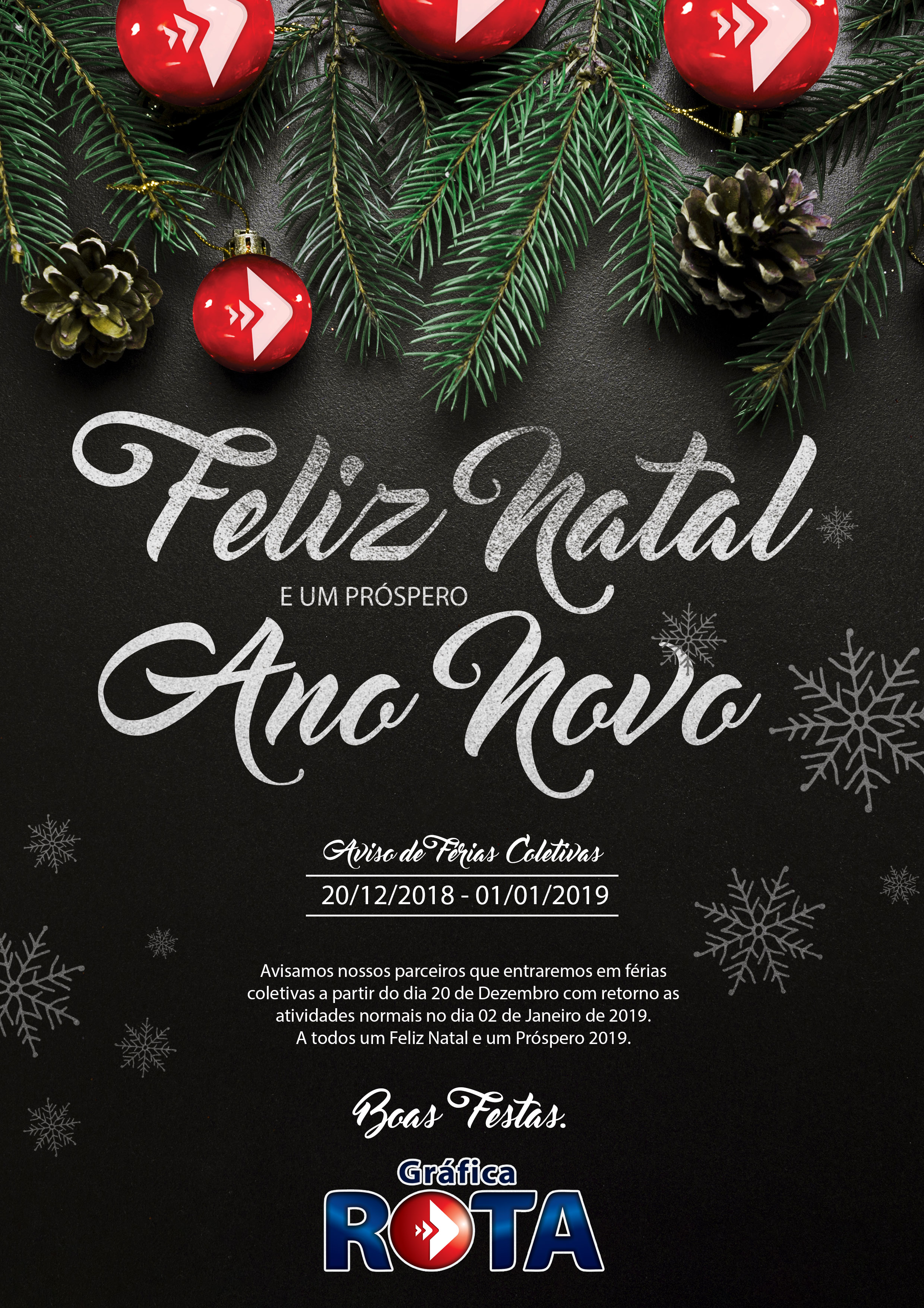 Cart%c3%a3o natal 2018 gr%c3%a1fica rota